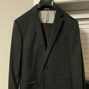 Express Black Slim Fit Suit!